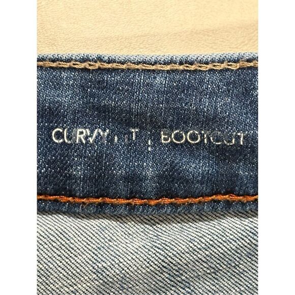 Jeans, Lee Womens Jeans, Modern Series, Curvy Bootcut, Waist 28", Blue Denim, Me - Picture 6 of 7